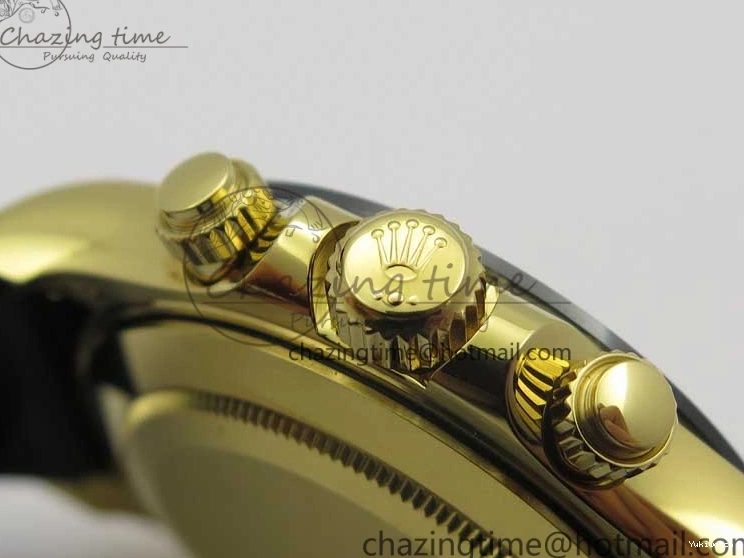 on V3 Strap Extra 1:1 116518 SS Black Strap) YG Dial 904L (Free Case Edition Noob SA4130 White Best Daytona Plated Rubber 1229